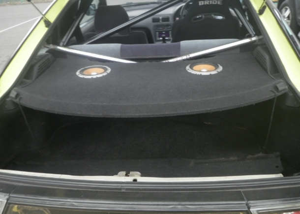 Interior of modified JDM 1991 Nissan 180SX exported by Japan Car Direct