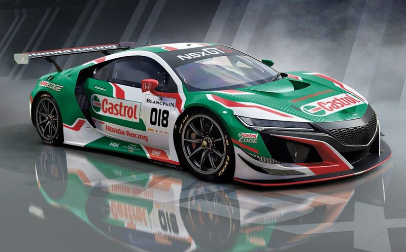 The Honda NSX returns to Spa 24: Castrol Honda Racing NSX GT3