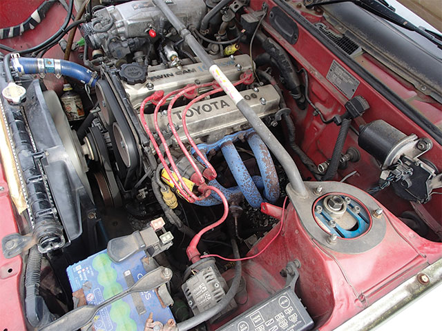  Toyota AE-86 drift car running NA at Fuji speedway. Export drift car from Japan Direct