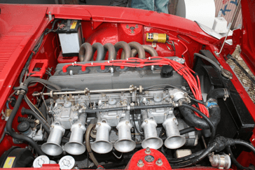 An S20 engine being restored by Mr. Ando
