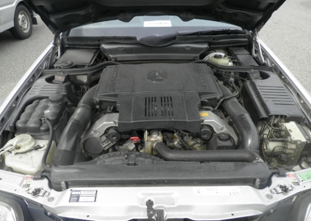 Experience the luxurious ride of the 1996 Mercedes-Benz SL500 convertible. High performance 5-liter V-8 engine coupled with a five-speed automatic transmission make this one of the best cars of its kind!