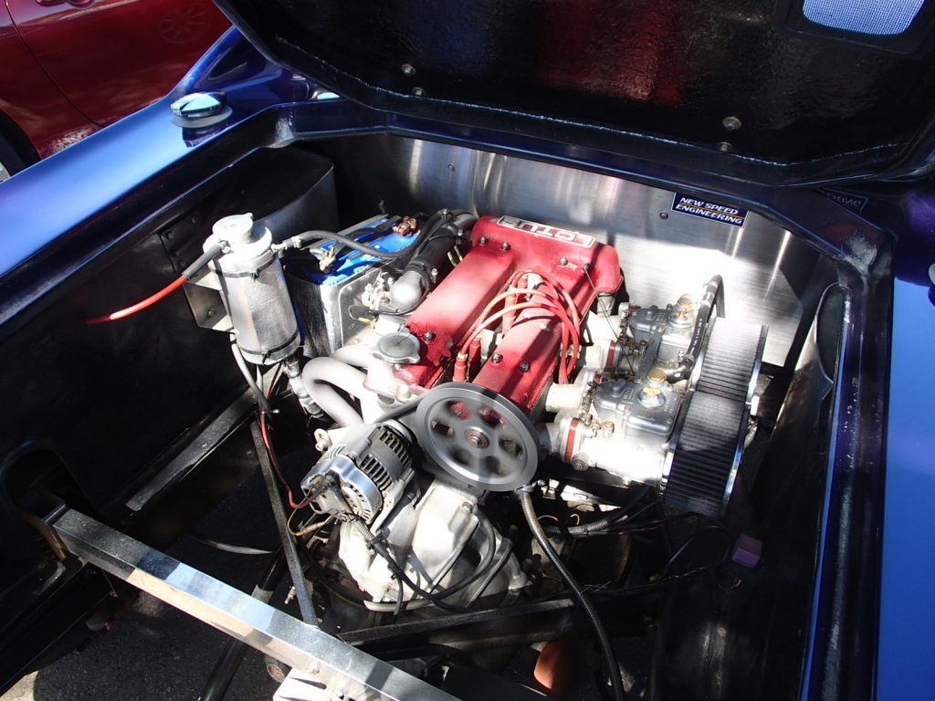1971 Restored Lotus Europa found in Japan by JCD. Engine Room