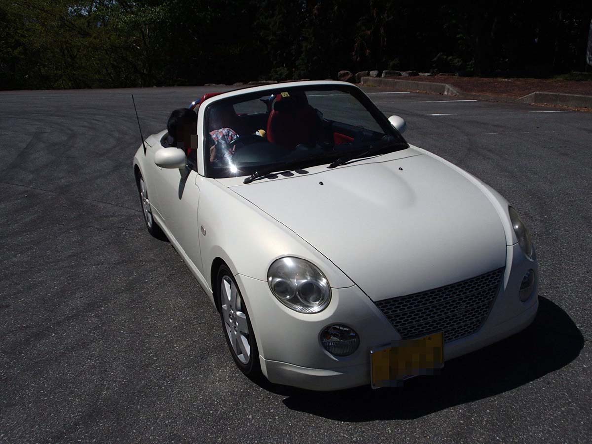 Daihatsu Copen. We test drive Copen at Japan Car Direct