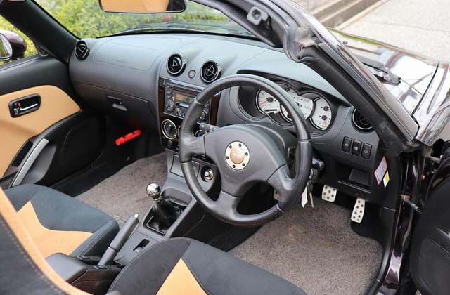 L880 series Daihatsu Copen quality interior import used via Japan Car Direct