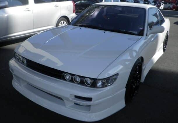 S13 Silver front quarter view