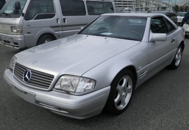 1996-Mercedes-Benz-SL500-front-right