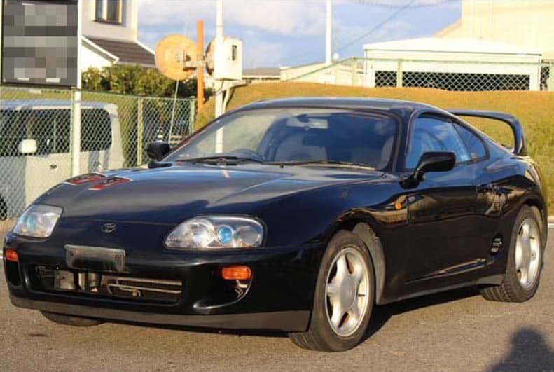 Buy clean used Japanese supercars like Toyota Supra 80 direct from Japan import to USA