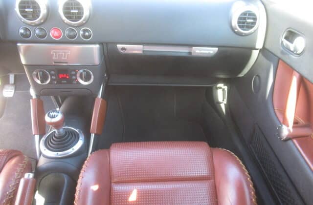 Passenger seat position. My Audi TT I import from Japan