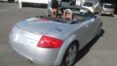 rear view in Audi TT roadster I bought in Japan via Japan Car Direct
