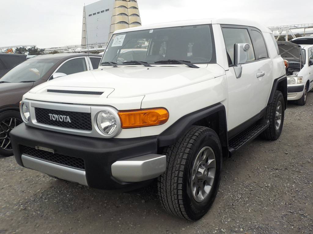 Toyota FJ Cruiser, Off-road SUV, Retro design, Adventure-ready, Four-wheel drive, Legendary reliability, Outdoor enthusiast's choice, All-terrain capabilities, Unique styling, Modern classic, Japan Car Direct