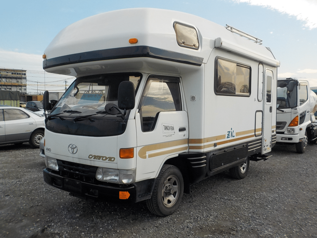 Toyota Camroad Camping, RV Lifestyle, Camper Van, Toyota RV, Recreational Vehicle, Campervan, Camroad Adventure, Travel Van, Compact RV, Camping Life, Japan Car Direct