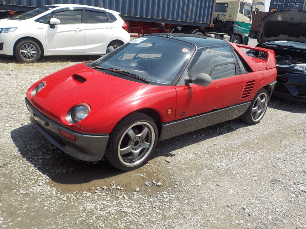 Mazda AZ-1, Mazda Autozam AZ-1, JDM sports car, Kei car, Microsports car, Mid-engine layout, Gullwing doors, Retro design, Lightweight, Japan Car Direct