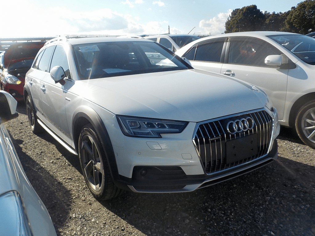 Audi A4, Luxury Sedan, German Engineering, Premium Car, Quattro All-Wheel Drive, Turbocharged Engine, Advanced Technology, High Performance, Sleek Design, Import from Japan, Japan Car Direct