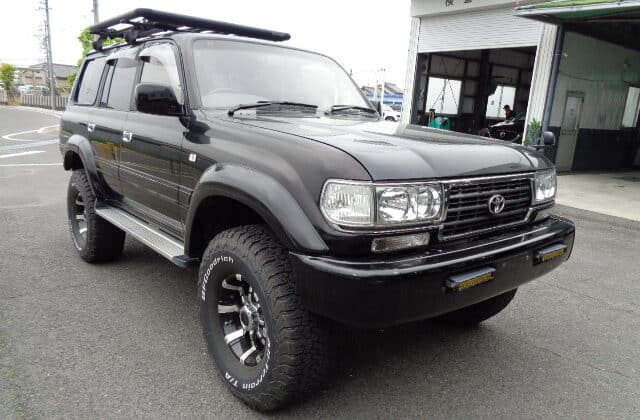 Toyota Land Cruiser, Off-Road SUV, Toyota 4x4, Land Cruiser Roof Rack, Used Toyota, Import Toyota Land Cruiser from Japan, Japanese Car Auctions, Used Car Market in Japan, Importing Cars from Japan, Japan Car Direct