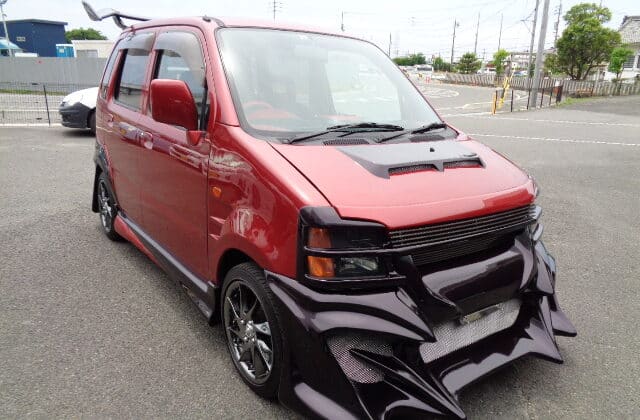 Suzuki Wagon R, Custom Bumper, Wagon R Modifications, Import Suzuki Wagon R, JDM Wagon R, Custom Suzuki, Wagon R Aftermarket Parts, Wagon R Upgrades, Suzuki Wagon R Features, Japan Car Direct