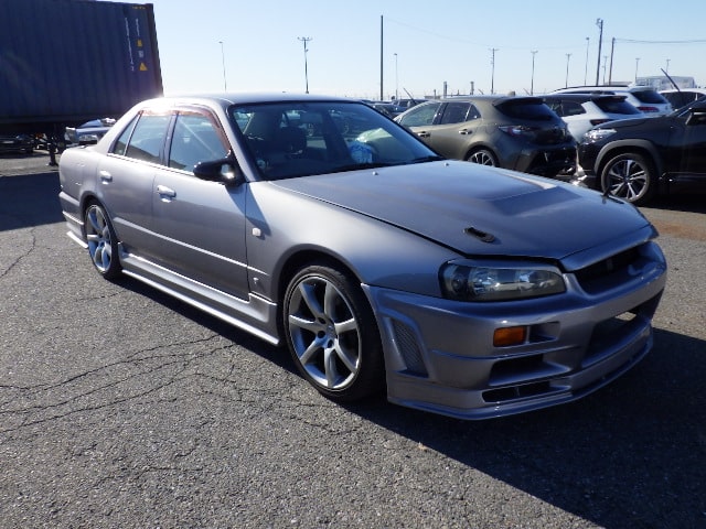 Nissan Skyline GF-ER34, Used Nissan Skyline GF-ER34, Nissan Skyline GF-ER34 for sale, Buy Nissan Skyline GF-ER34 Japan, Japan car auction, Import Nissan Skyline GF-ER34 Japan, Japanese used cars, Export cars from Japan, JDM cars, Japan Car Direct