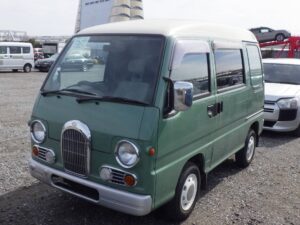 Subaru Sambar Classic, Classic Kei Van, Retro Subaru Van, JDM Kei Car, Mini Van Japan, Subaru Sambar for Sale, Import Sambar from Japan, Japanese Car Auction, Buy Sambar Van from Japan, Japan Car Direct