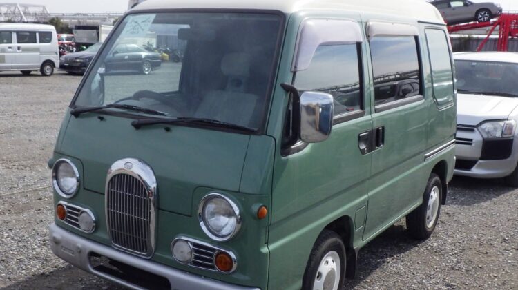 Subaru Sambar Classic, Classic Kei Van, Retro Subaru Van, JDM Kei Car, Mini Van Japan, Subaru Sambar for Sale, Import Sambar from Japan, Japanese Car Auction, Buy Sambar Van from Japan, Japan Car Direct