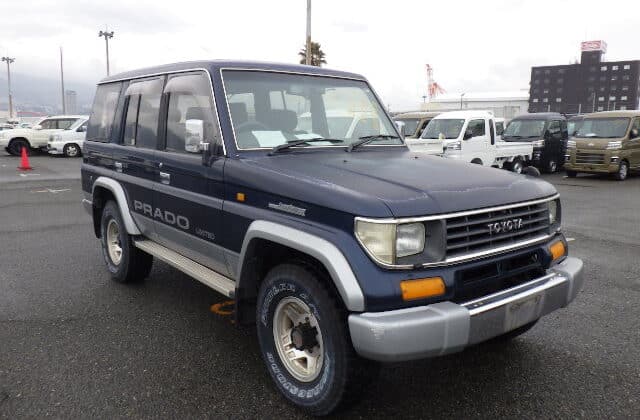 Toyota Land Cruiser Prado, Classic Prado, JDM 4x4, Toyota Off Road SUV, Land Cruiser Prado for Sale, Import Prado from Japan, Japanese Car Auction, Buy Prado from Japan, Vintage Toyota SUV, Japan Car Direct